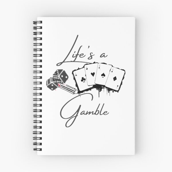 Artikelvorschau, Life's a Gamble Pencil Morphing von Karten und Würfeln entworfen und verkauft von GeoTeasters.