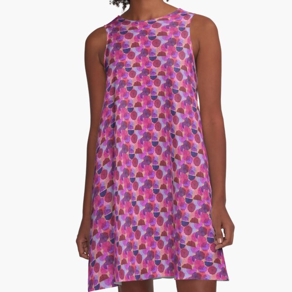 Pom Poms in the air A-Line Dress