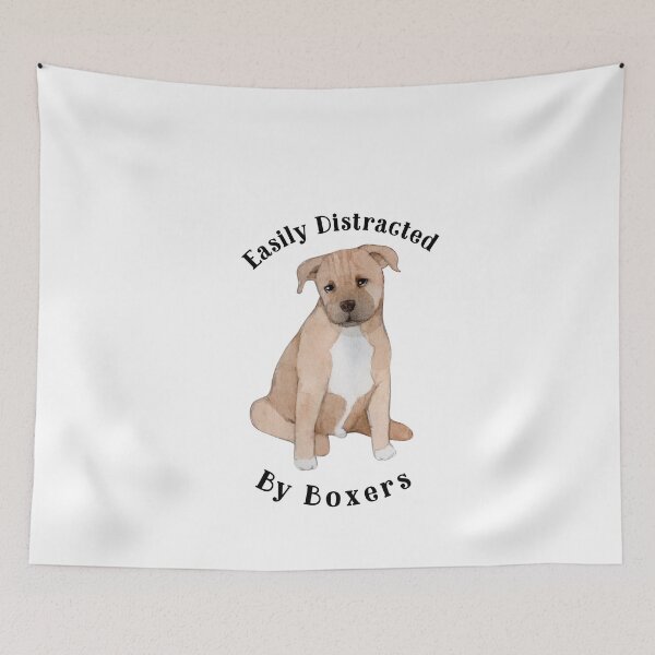 Item preview, Easily Distracted By Boxers	 designed and sold by AryabyDesign.