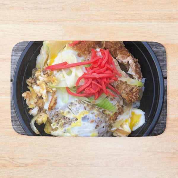 Item preview, Japanese Katsudon Pork Cutlet Egg on Rice Bowl designed and sold by HppyStrngHelthy.