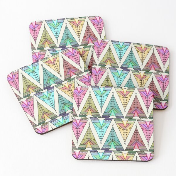 Item preview, Bohemian rainbow pattern  designed and sold by Wandering-aura.