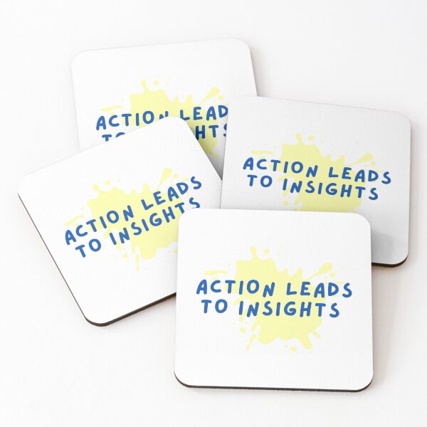 Item preview, Action Leads To Insights designed and sold by minynature.