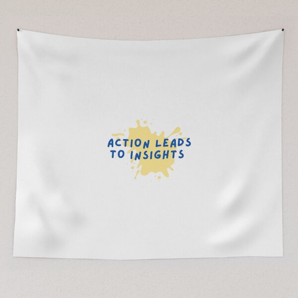 Item preview, Action Leads To Insights designed and sold by minynature.