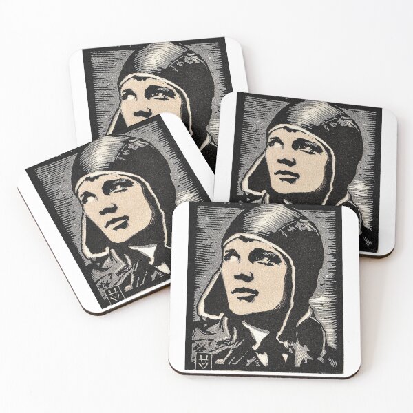 Item preview, Amelia Earhart Graffiti designed and sold by Marlene Watson-Hall.