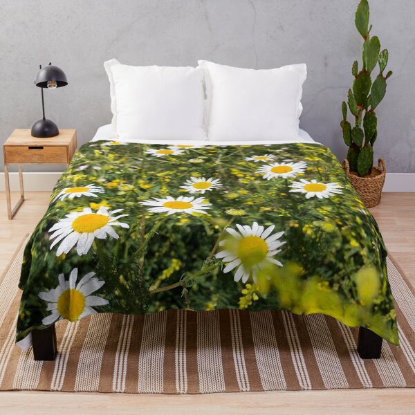 Item preview, Wild Daisy Flowers White Yellow Daisies designed and sold by HppyStrngHelthy.