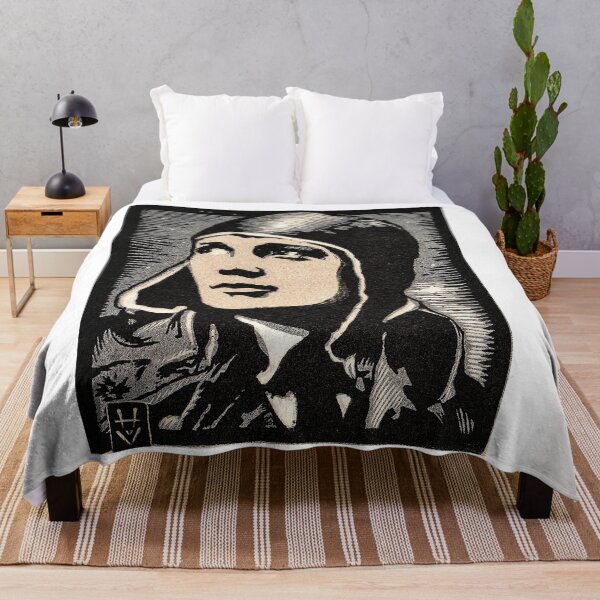 Item preview, Amelia Earhart Graffiti designed and sold by Marlene Watson-Hall.