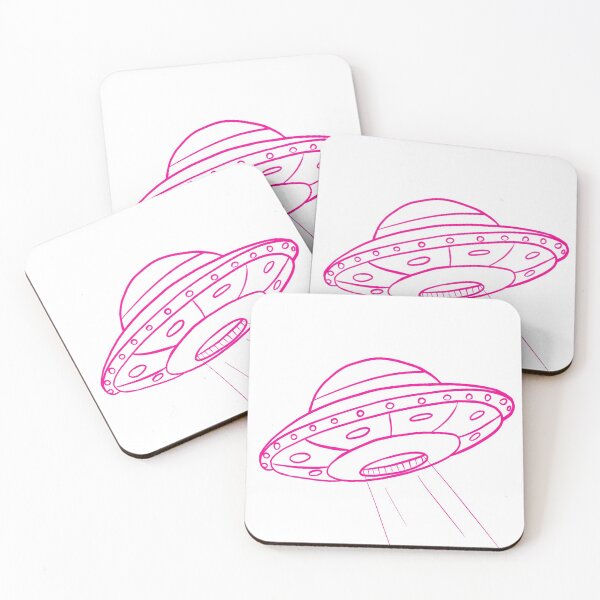 Item preview, Ovni pink ufo designed and sold by Camilovelove.