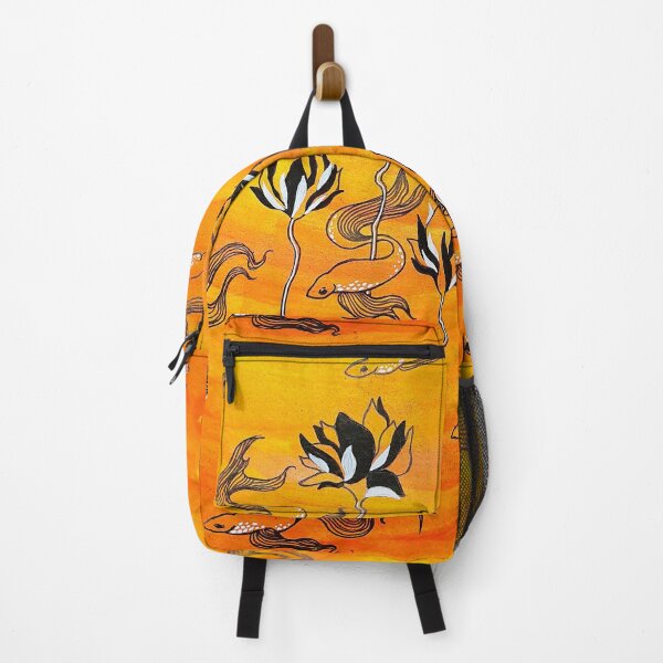 Item preview, Orange World of Fishes & Flowers designed and sold by Kazyii.