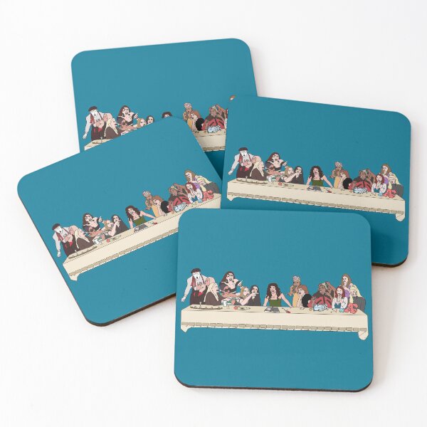 The Last Supper of the Real Housewives Coasters (Set of 4)