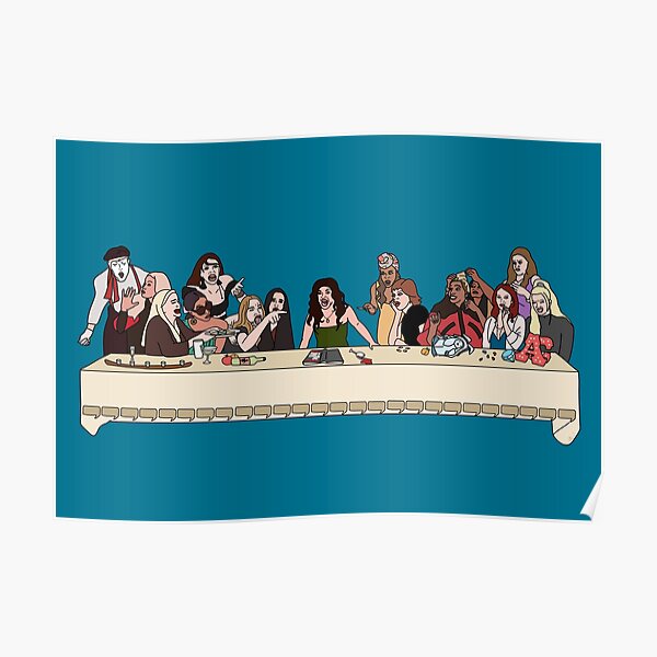 The Last Supper of the Real Housewives Poster