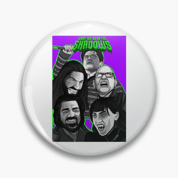 Item preview, what we do shadows comedy horror movie poster designed and sold by ThompsonDarrell.