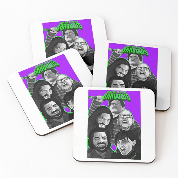 Item preview, what we do shadows comedy horror movie poster designed and sold by ThompsonDarrell.