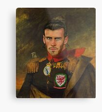 Gareth Bale Duke of Wales Metal Print