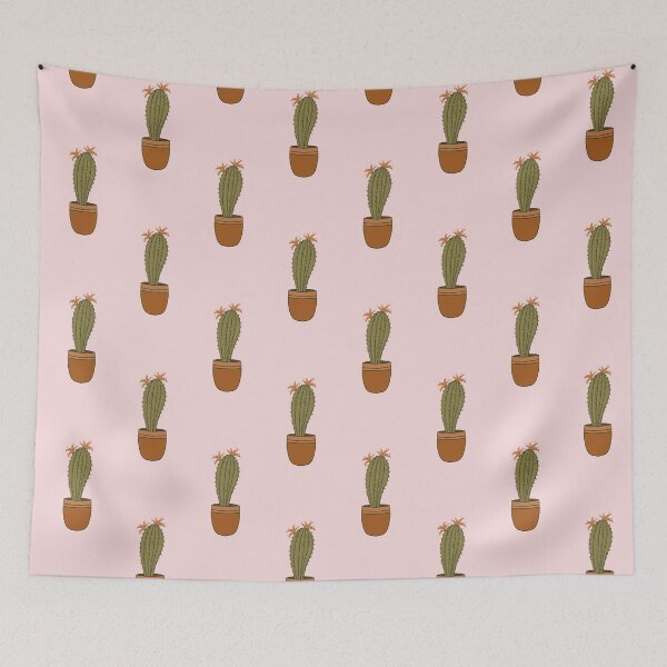 Item preview, Lively cactus print designed and sold by SakuraLemonDS.