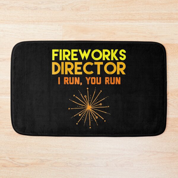 Item preview, Fireworks Director If I Run You Run T-Shirt 4th of July Tee designed and sold by Sellberg52.