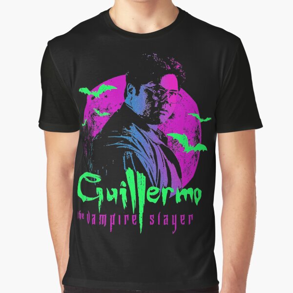 Aperçu de l'œuvre Le tueur de vampires - Guillermo Design Vintage créée et vendue par ThompsonDarrell.