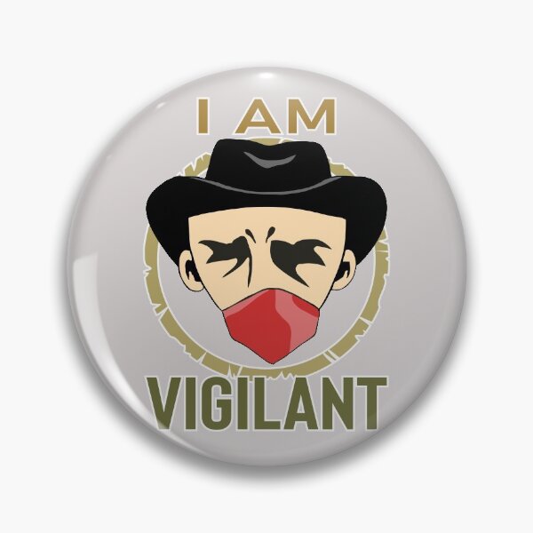 Item preview, I am Vigilant in Gold designed and sold by markyartshop.