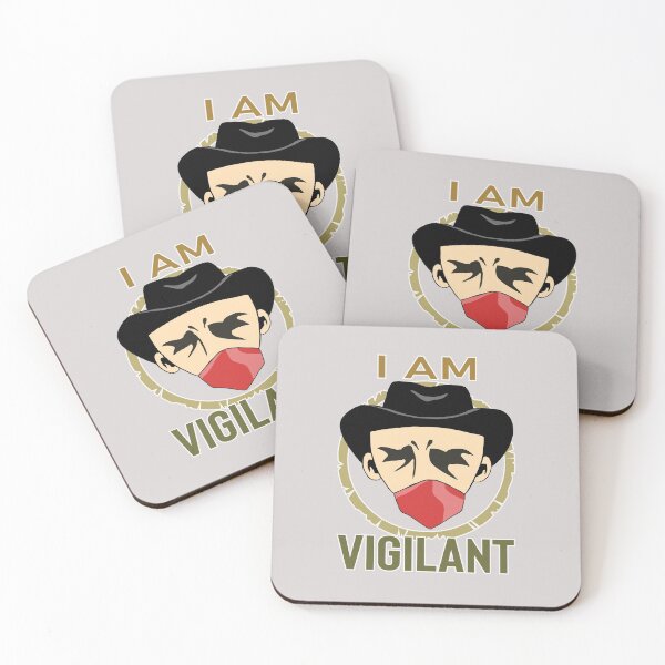 Item preview, I am Vigilant in Gold designed and sold by markyartshop.