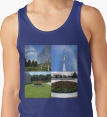 The Preston Temple Grounds in Spring and Summer Tank Top