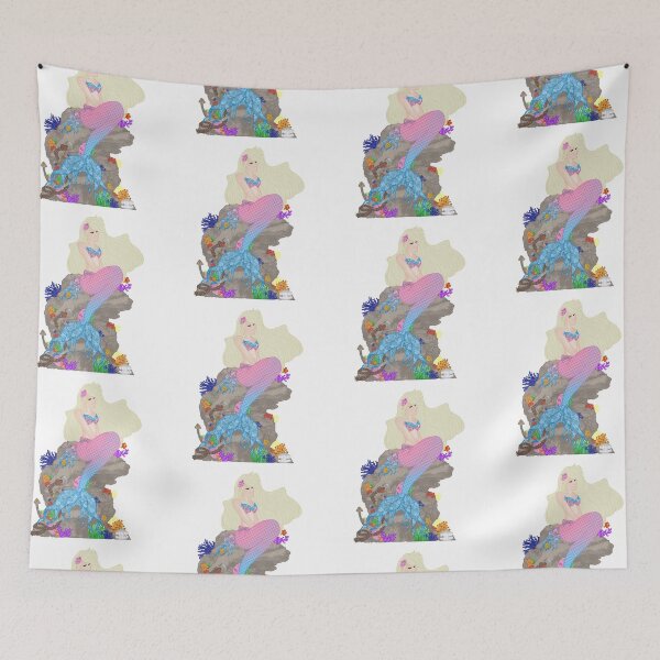 Item preview, Cotton Candy Mermaid designed and sold by LieutenantAmoo.