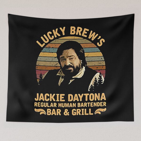 Item preview, Lucky brew jackie - Bar and Grill vintage design designed and sold by ThompsonDarrell.