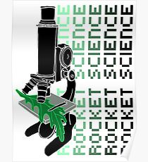 Raketenwissenschaft Poster