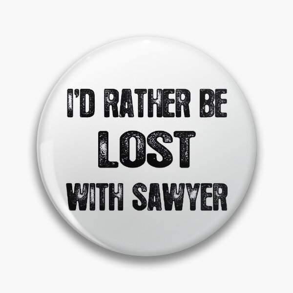Item preview, I'd Rather be LOST With Sawyer Ash Grey, design designed and sold by KirstenMartine.