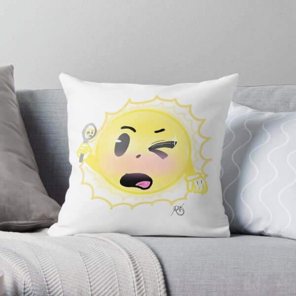 Sunny days Throw Pillow