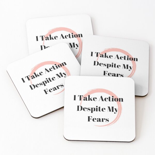 Item preview, I Take Action Despite My Fears designed and sold by minynature.