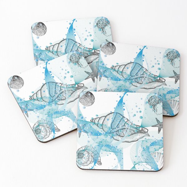 Item preview, Twinkles in the Blue Seashells designed and sold by ThiaEvans007.