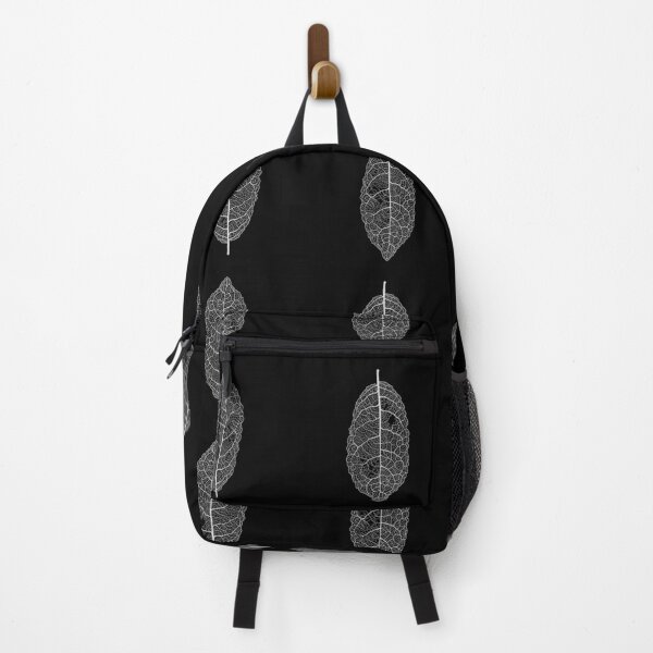 Item preview, Skeleton Leaf, Mahoe , black background designed and sold by MHen.