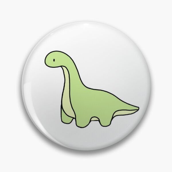 Cute Brontosaurus Cottagecore Dinosaur - Watermelon Sticker