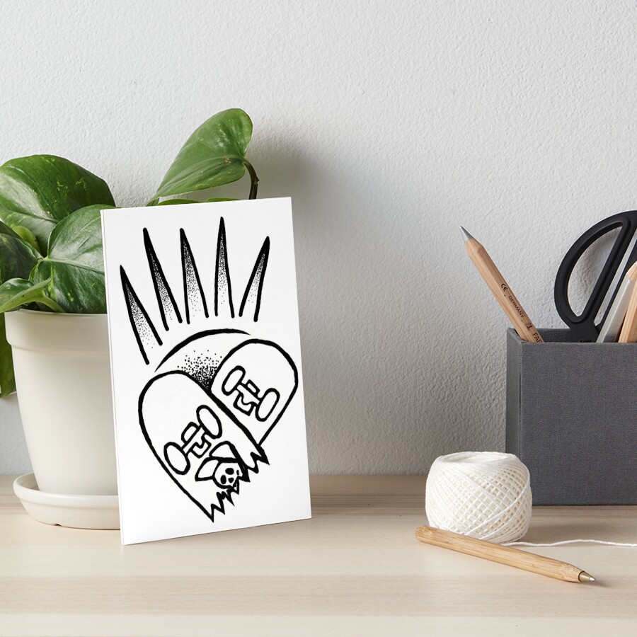 Item preview, Art Board Print designed and sold by ROBOLOVE.