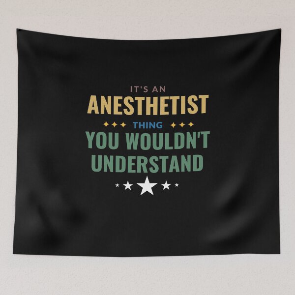 Item preview, It's An Anesthetist Thing You Wouldn't Understand designed and sold by Crafty-Mornings.