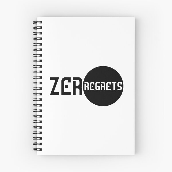 Item preview, Zero Regrets Black With Circle designed and sold by Mohammed Sohail Khan.