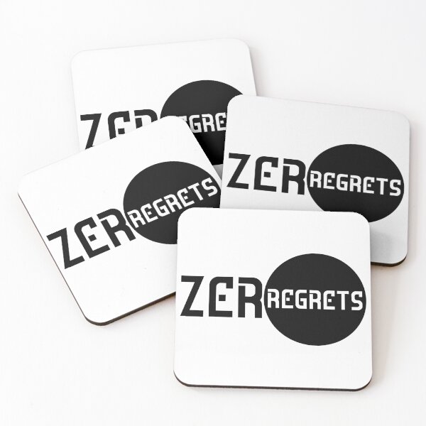 Item preview, Zero Regrets Black With Circle  designed and sold by Mohammed Sohail Khan.
