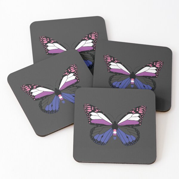Item preview, Genderfluid Butterfly Pride Gift, Gender fluid Colorful Monarch Butterfly, Genderfluid Insects LGBT+ designed and sold by ArtsyloShop.