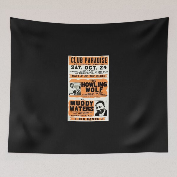 Item preview, Muddy Waters vs Howling Wolf vintage jazz blues concert designed and sold by srobin556.