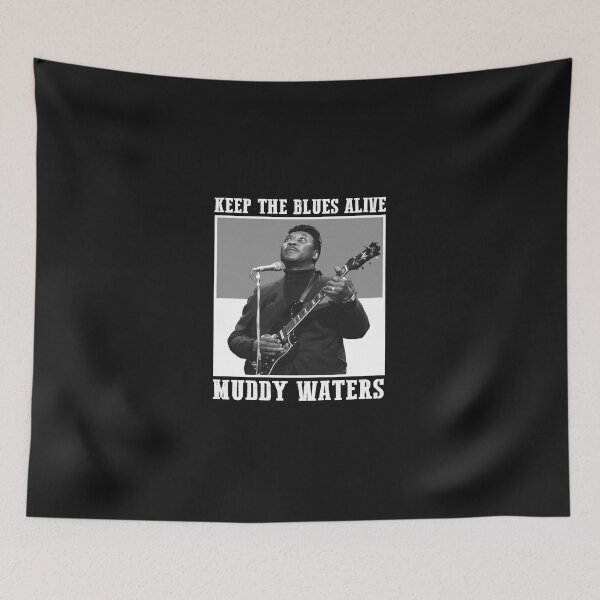 Item preview, Retro Keep The Blues Alive Muddy shirt Waters designed and sold by srobin556.