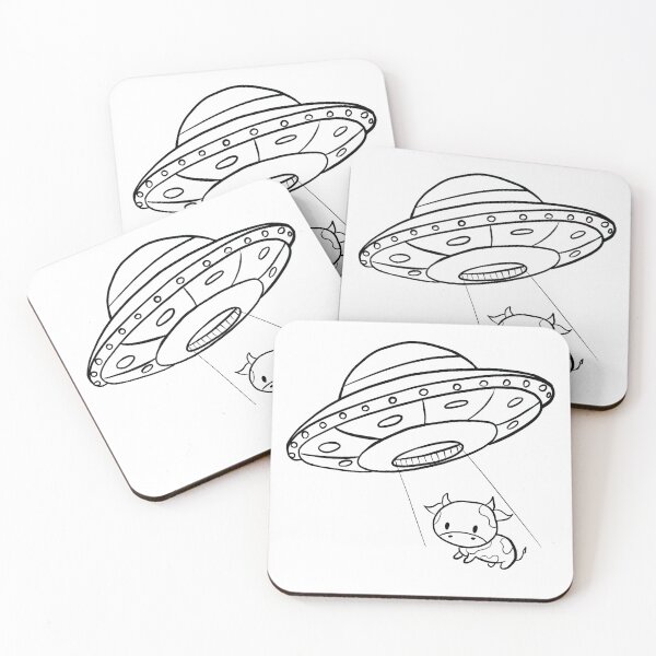 Item preview, OVNI COW TAKEN ABDUCTION UFO designed and sold by Camilovelove.