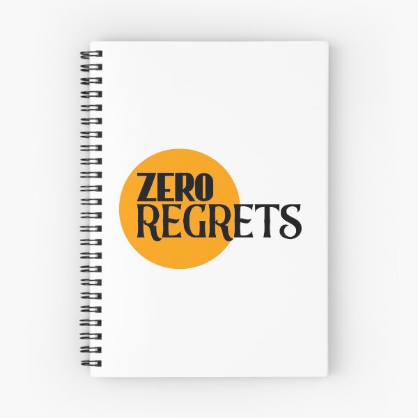 Item preview, Zero Regrets With Yellow Circle designed and sold by Mohammed Sohail Khan.
