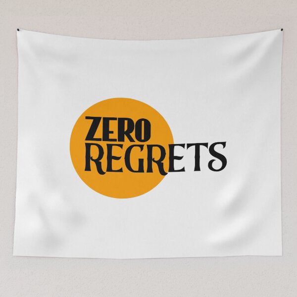 Item preview, Zero Regrets With Yellow Circle  designed and sold by Mohammed Sohail Khan.