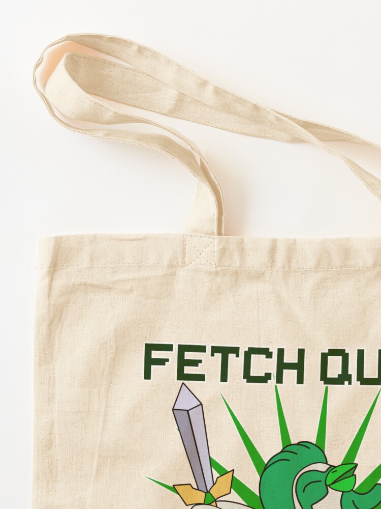 Thumbnail 3 of 5, Tote Bag, Fetch Quest Chicken! designed and sold by PickledAuthor.