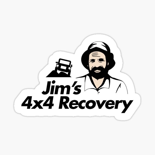 Jims 4x4 Recovery Sticker
