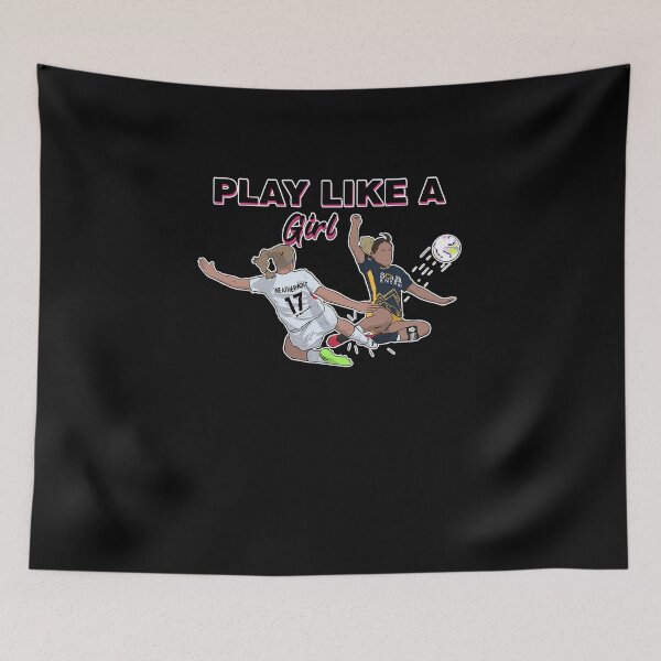 Item preview, Play Like a Girl NWSL Girls Womens Soccer , Designer designed and sold by BRANDONPRY1.