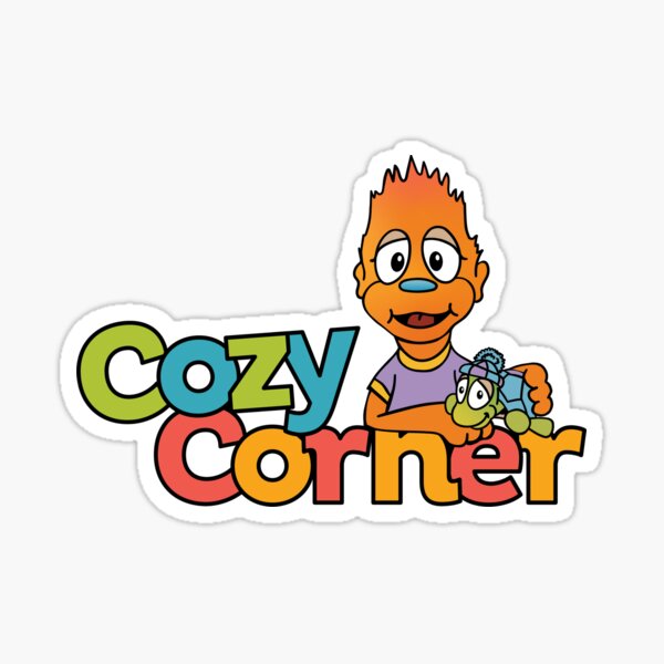 Cozy Corner • Rory & Mr. Cuddles Sticker