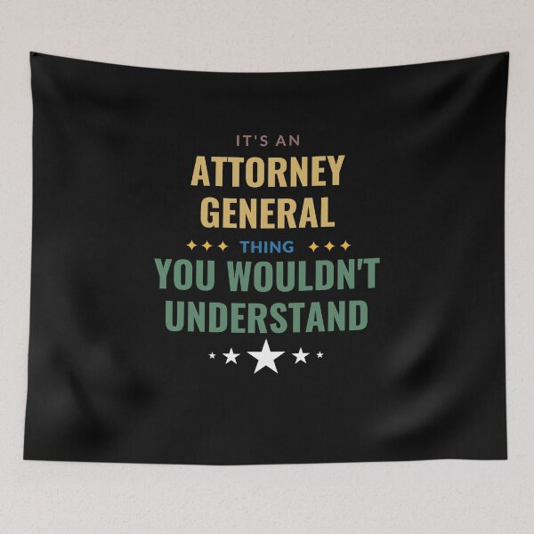 Item preview, It's An Attorney General Thing designed and sold by Crafty-Mornings.