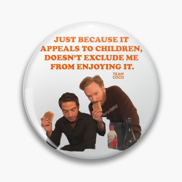 Item preview, Jordan Schlansky "JUST BECAUSE IT APPEALS TO CHILDREN, DOESN'T EXCLUDE ME FROM ENJOYING IT" designed and sold by citrusapple.
