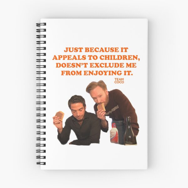 Item preview, Jordan Schlansky "JUST BECAUSE IT APPEALS TO CHILDREN, DOESN'T EXCLUDE ME FROM ENJOYING IT" designed and sold by citrusapple.