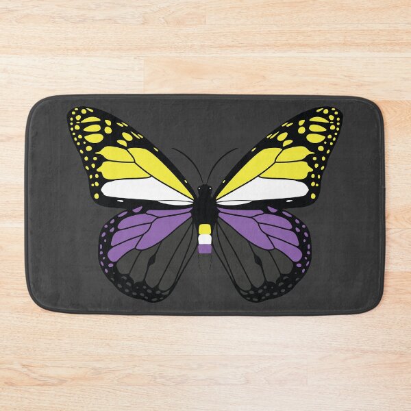 Item preview, Non-Binary Butterfly Pride Gift, Enby NonBinary Colorful Monarch Butterfly, NB NonBinary Insects LGBT+ designed and sold by ArtsyloShop.